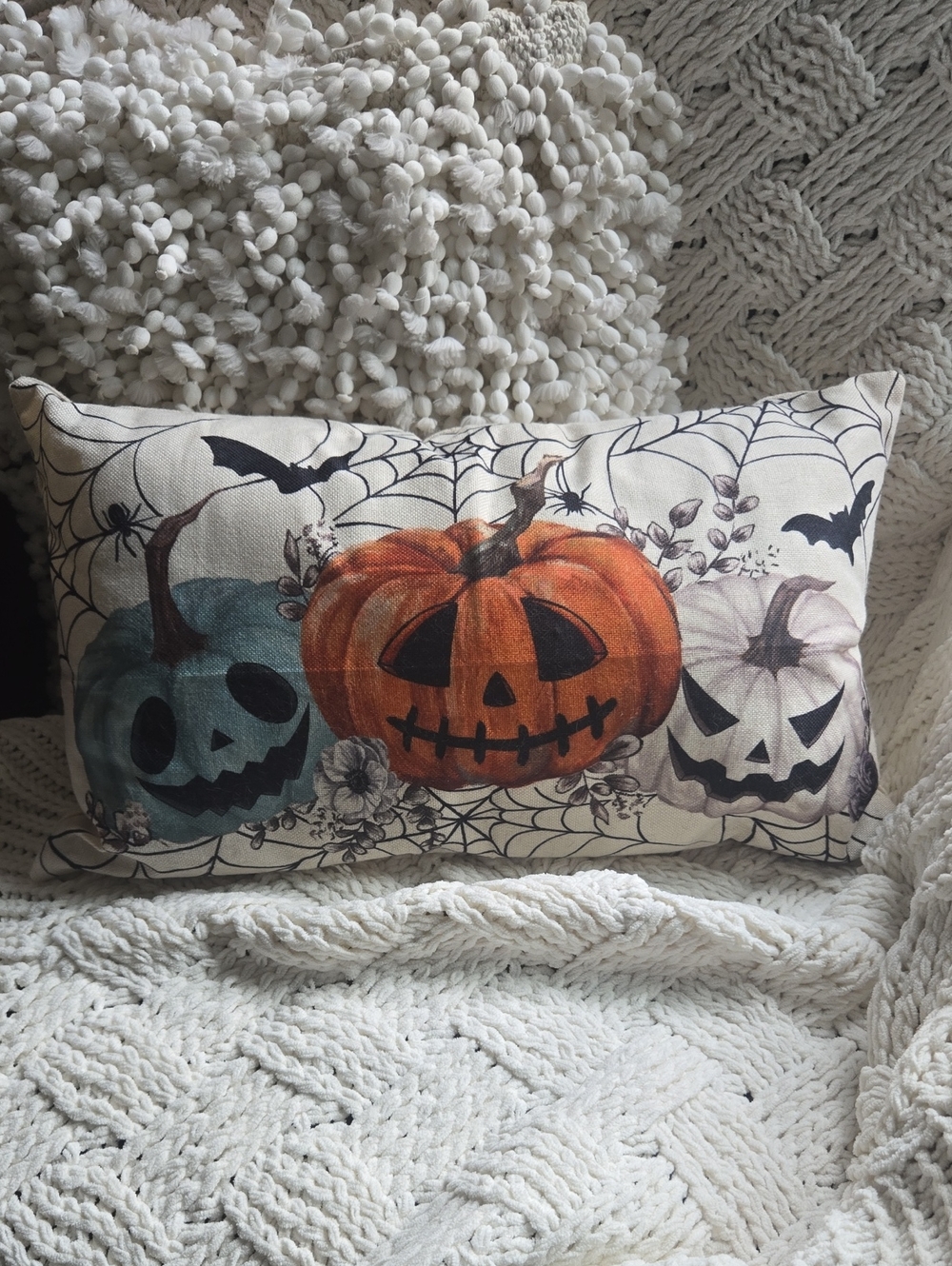 Halloween Pumpkin Decorative Pillow